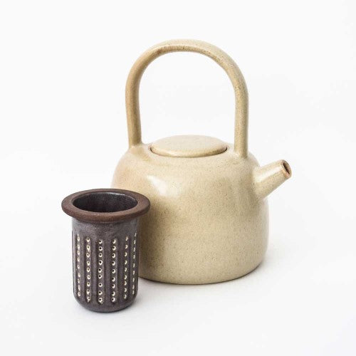 Ceramic Teapot - Latte