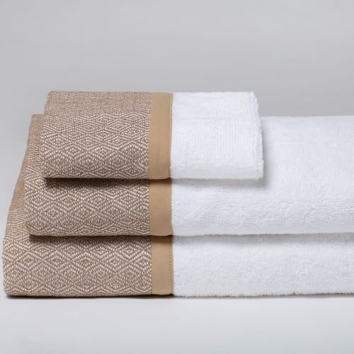 Mitla Set of Bath Towel, Hand Towel and Washcloth