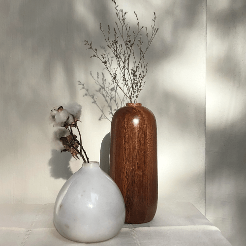 Macadamia Marble Vase