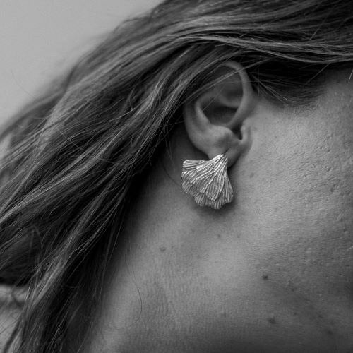 Chanterelle Mushroom Earrings