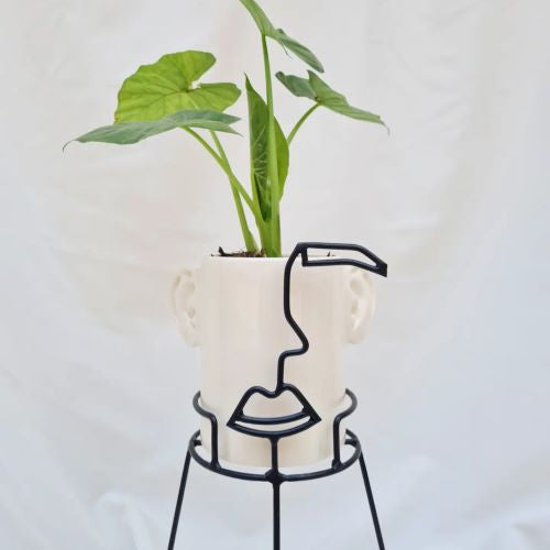 Image & likeness III Plant pot & stand