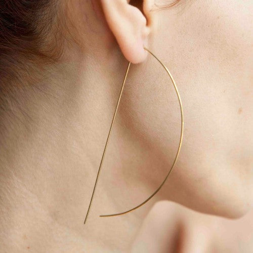 Hilo Bronze Wired Earrings