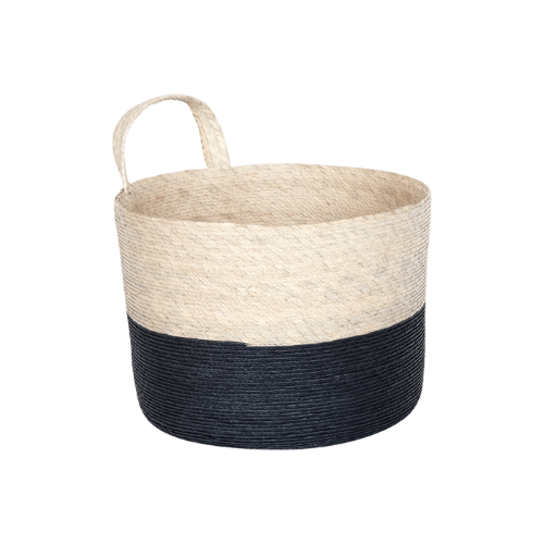 Jacinto Palm Basket with Hanging Handle