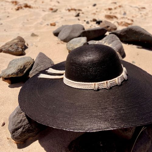 Hand-Crafted Todos Santos Shell Beach Hat