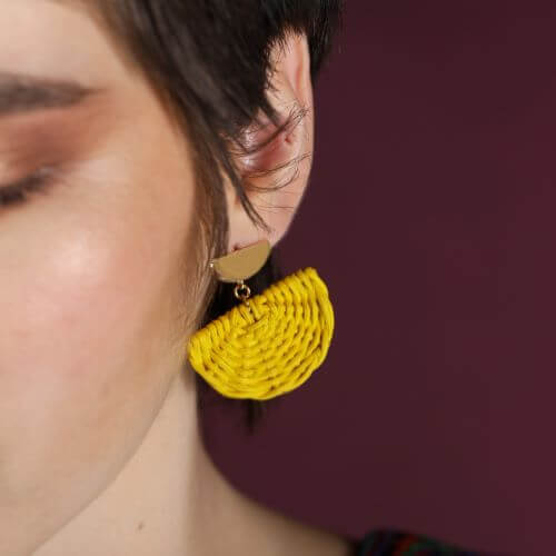 Pam Wicker Earrings