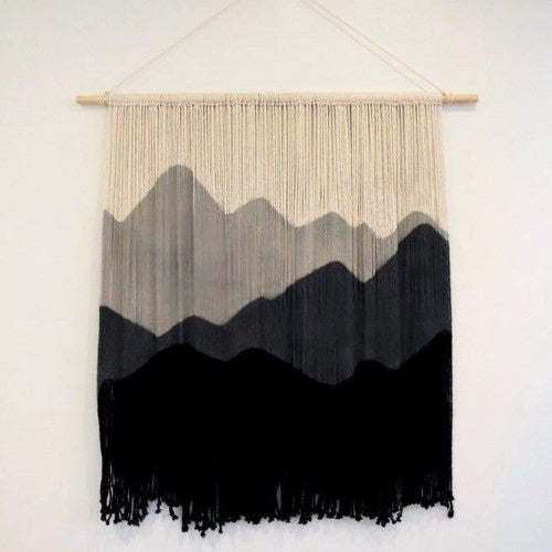 Mountains Skyline Wall Hanging