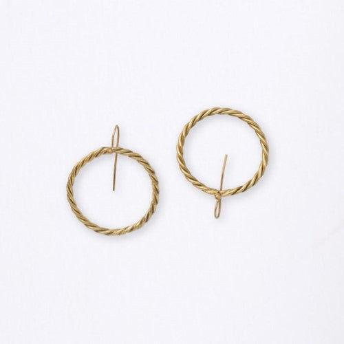 Handcrafted Brass Melwee Earrings