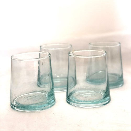 Clear Water Glasses - Set of 6
