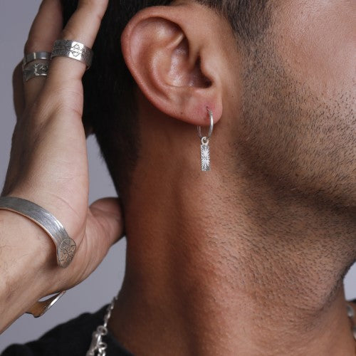 Amazigh Single Pendant Earring